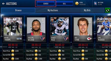 Madden Auction House Tips for Profits